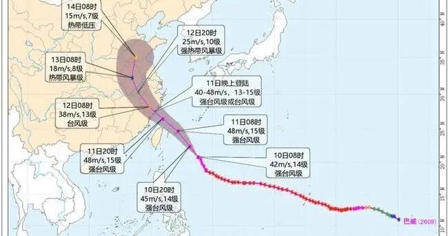 受台风“巴威”影响,长三角铁路部分线路列车临时停运