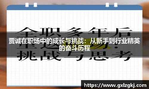 贾诚在职场中的成长与挑战：从新手到行业精英的奋斗历程